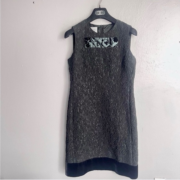 Moschino Cheap and Chic Vintage 90s Brocade Cocktail Dress Size 4 - Picture 2 of 15